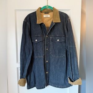 Buck Mason Men’s Denim Overshirt Jacket Large